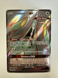 Celesteela GX 208/214 Unbroken Bonds NM Ultra Rare Full Art Pokemon Card - Image 1