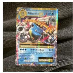Pokemon M Blastoise EX 22/108 Evolutions Full Art Holo Ultra Rare English Card - Image 1