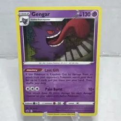 Gengar 057/198 - Chilling Reign - Holo Rare Pokemon Card - Near Mint/ Mint - Image 1