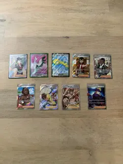 Pokemon TCG Card Collection 203 cards with EX and Full Art Rares - Image 1