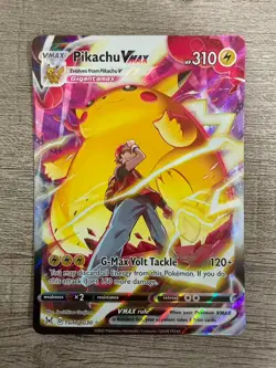 Pikachu VMAX Lost Origin TG17/TG30 Holo Pokemon Card FA Trainer Gallery - Image 1
