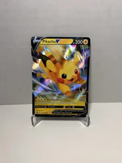 Pokemon TCG SWSH Promo Cards Pikachu V # SWSH285 Promo Near Mint - Image 1