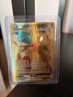 Pokemon TCG Dragonite EX Full Art Ultra Rare Holo Card Evolutions 106/108 XY - Image 1