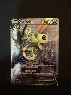 Pokemon TCG Celebi v Fusion Strike Alternate Art Card 245/264 NM Condition - Image 1