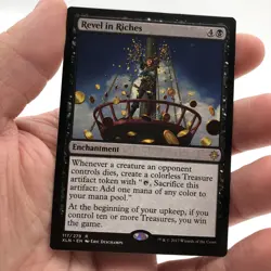 Magic The Gathering MTG Revel in Riches Ixalan Trading Card LP - Image 1