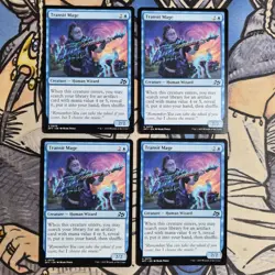 4x Transit Mage - NM/M DFT Aetherdrift MTG Magic - Image 1