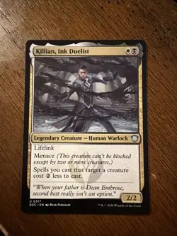 Killian, Ink Duelist MTG U 317 Commander: Secrets of Strixhaven SOC NM - Image 1