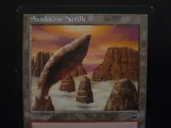 Sandstone Needle - Mercadian Masques 1999 - LP - Pauper Legacy - Land - MTG - Image 3