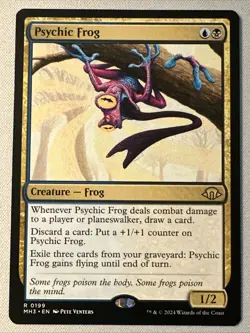 MTG / Psychic Frog / MH3 / #199 / Regular / Rare / NM - Image 1
