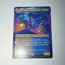 Wizards of the Coast Grand Arbiter Augustin IV Double Masters 2022 Borderless R… - Image 1