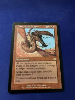 Form of the Dragon MtG Scourge SCG SP/NM - Image 1