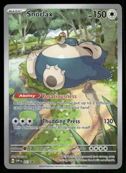 Snorlax 051 Holo Promo Scarlet & Violet Promo Pokemon Near Mint - Image 1