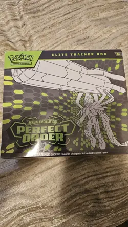 Pokemon TCG: Mega Evolution 3: Perfect Order: Elite Trainer Box Sealed - Image 1