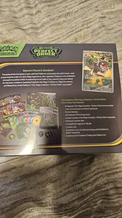 Pokemon TCG: Mega Evolution 3: Perfect Order: Elite Trainer Box Sealed - Image 2