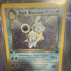 Dark Blastoise 3/82 Team Rocket 1st Edition Holo Rare BGS 9 Pokemon - Image 3