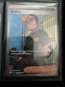 Pokemon TCG - Ruffian 181/159 - Ultra Rare - SV09: Journey Together - NM - Image 1