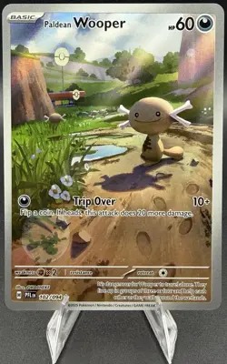 Pokemon - Paldean Wooper 102/094 - ME02: Phantasmal Flames (PFL) - NM - Image 1