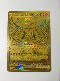 Pokemon TCG Perfect Order Mega Hyper Rare Mega Zygarde Ex 124/088 Near Mint/Mint - Image 1