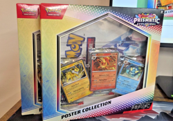 Pokemon Tcg Scarlet & Violet Prismatic Evolutions Poster Collection New Sealed - Image 1