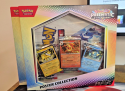 Pokemon Tcg Scarlet & Violet Prismatic Evolutions Poster Collection New Sealed - Image 2