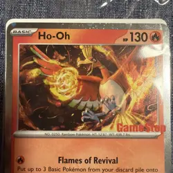 Ho-Oh 010/086 Galaxy GameStop Promo Stamped Sealed - Pokemon Chaos Rising - Image 3