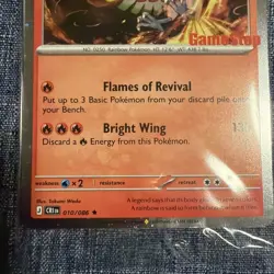 Ho-Oh 010/086 Galaxy GameStop Promo Stamped Sealed - Pokemon Chaos Rising - Image 4