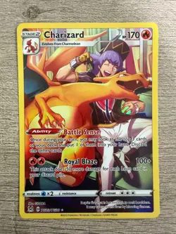 Charizard 2022 Pokemon Sword & Shield Lost Origin #TG03/TG30 Trainer Gallery - Image 1
