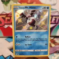 Galarian Mr Mime SV020/SV122 Baby Shiny - Shining Fates - Pokemon - SHIPS FAST - Image 1