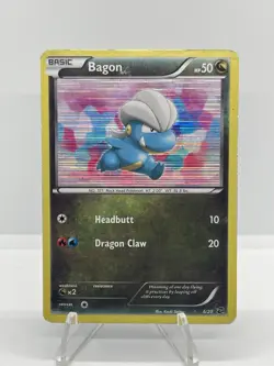 Bagon 6/20 Dragon Vault Holo 🔥 RARE 2012 Pokemon MP - Image 1