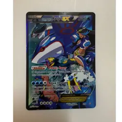 Pokemon Team Aqua's Kyogre EX Basic Holo Ultra Rare 190 HP 6/34 English 2015 - Image 1