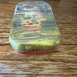 Pokemon TCG Evolutions Mini Tin Box Pikachu Tepig Sealed Booster Nintendo - Image 3