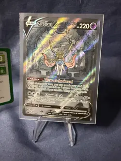 Zacian V GG48/GG70 Crown Zenith Galarian Gallery Holo Ultra Rare - Image 1
