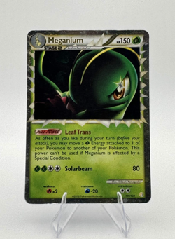 Meganium Prime HeartGold SoulSilver 109/123 Ultra Rare Holo 150 HP English MP - Image 1