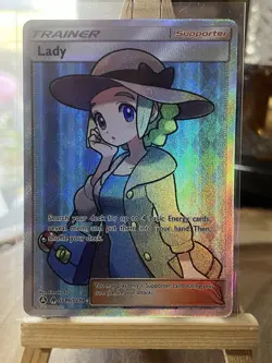 Pokemon TCG Hidden Fates Shiny Vault Holo Ultra Rare Lady SV86/SV94 - Image 1