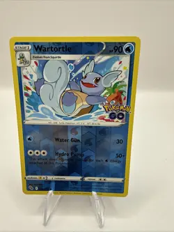 Wartortle 016/078 Pokemon GO Reverse Holo - Image 1