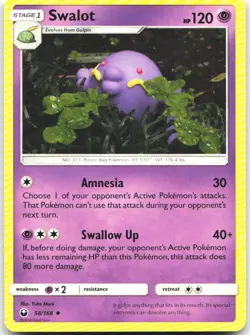 Swalot 58/168 Uncommon Celestial Storm Pokemon Near Mint - Image 1