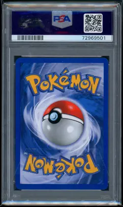 2000 Pokemon 1st Edition Neo Genesis 19/111 Metal Energy Holo PSA NM-MT 8 - Image 2