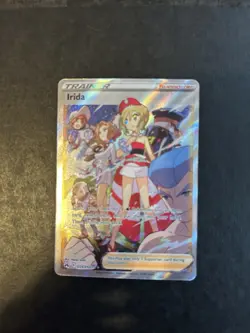 Pokemon Irida Ultra Rare Crown Zenith: Galarian Gallery GG63/GG70 NM Holo - Image 1
