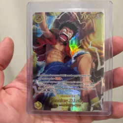 One Piece Card Game Monkey D. Luffy Sec OP15-119/EB04-061 Lot of 4 ENG - Image 2
