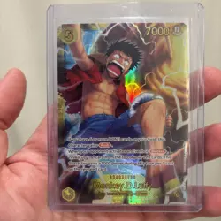 One Piece Card Game Monkey D. Luffy Sec OP15-119/EB04-061 Lot of 4 ENG - Image 4
