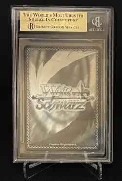 2024 Weiss Schwarz MODERNIA: FIRST AFFECTION #S117-059SP Foil & Signed BGS 10 - Image 2