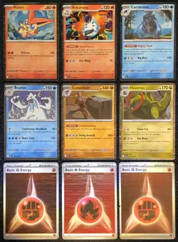 2025 Pokemon TCG S&V Black Bolt & White Flare Lot of 130 Cards - Image 5