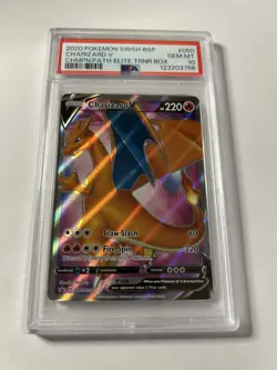 Charizard V SWSH050 SWSH: Sword & Shield Promo Cards Holo Psa 10 050 - Image 1