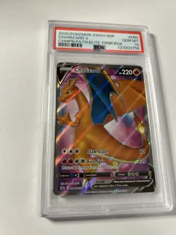 Charizard V SWSH050 SWSH: Sword & Shield Promo Cards Holo Psa 10 050 - Image 2