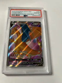 Charizard V SWSH050 SWSH: Sword & Shield Promo Cards Holo Psa 10 050 - Image 3