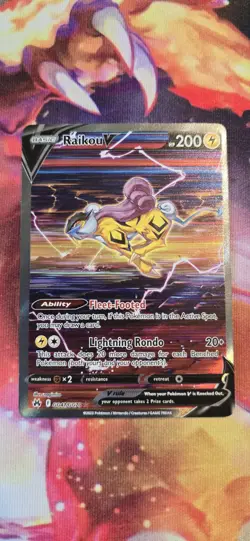 Raikou V Crown Zenith GG41/GG70 - SIR - Pokemon Card TCG - Image 1