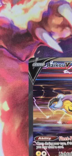 Raikou V Crown Zenith GG41/GG70 - SIR - Pokemon Card TCG - Image 2