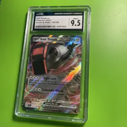 Pokemon Iron Treads ex #248/198 English CGC 9.5 2023 Scarlet & Violet Card - Image 1