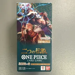 Japanese OP-08 One Piece Card Game Two Legends Booster Box US Seller READ! - Image 1
