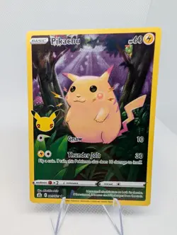 Pikachu 25th Anniversary Celebrations 005/025 Pokemon TCG Card - NM - Image 1